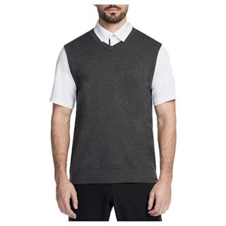 Skechers Fairway Kaschmir V-Ausschnitt Pullover Herren, Grau