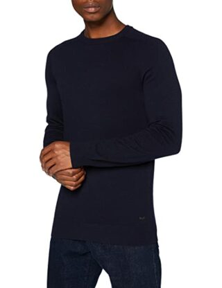 Strellson Larry Strickpullover Herren, Blau