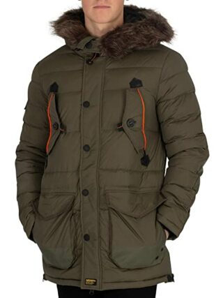 Superdry Chinook Parka Parka Herren, Grün