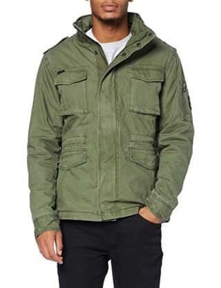 Superdry Classic Rookie Feldjacke Herren, Grün