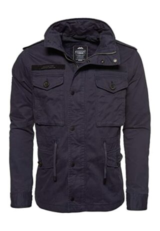 Superdry Rookie Feldjacke Herren, Blau