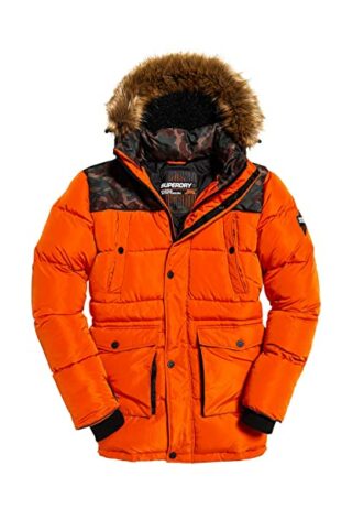 Superdry SD Parka Herren, Orange