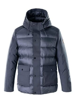 Svalbard Islands Islands Anorak Giordy Steppjacke Herren, Blau