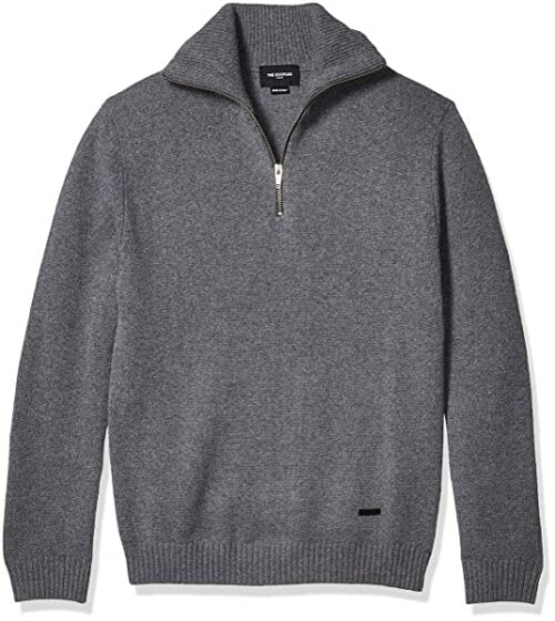 The Kooples Kaschmir Strickpullover Herren, Grau