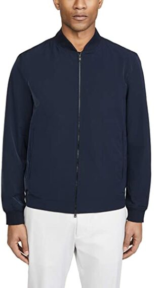 Theory City Bomberjacke Herren, Blau