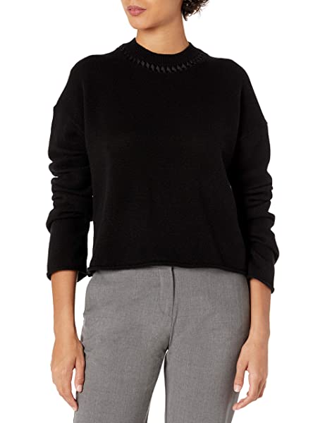 Theory Kaschmir Pullover Damen, Schwarz Theory Kaschmir Pullover Damen, Schwarz