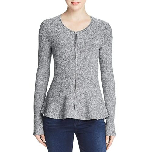 Theory Peplum Strickjacke Damen, Bunt