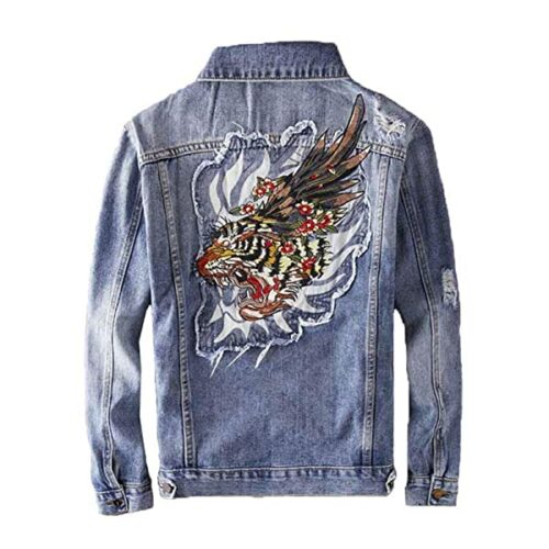 Tiger Jeansjacke Herren, Blau