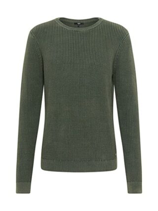 Tigha Janny Strickpullover Herren, Grün