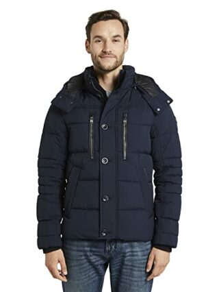 Tom Tailor Daunenjacke Herren, Blau