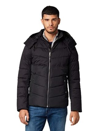 Tom Tailor Daunenjacke Herren, Schwarz
