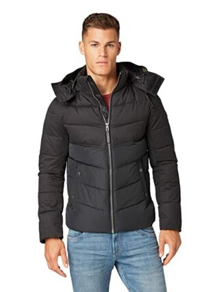Tom Tailor Daunenjacke Herren, Schwarz