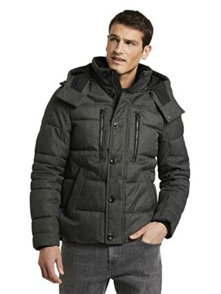 Tom Tailor Steppjacke Herren, Grau