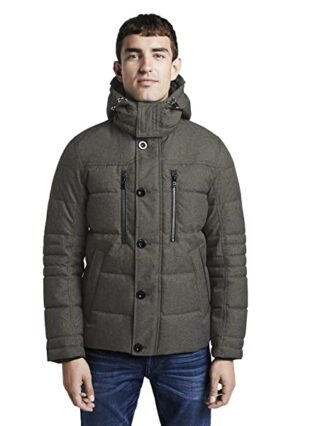 Tom Tailor Steppjacke Herren, Grau