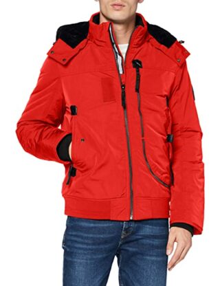 Tom Tailor Steppjacke Herren, Rot