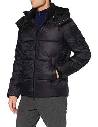 Tom Tailor Steppjacke Herren, Schwarz
