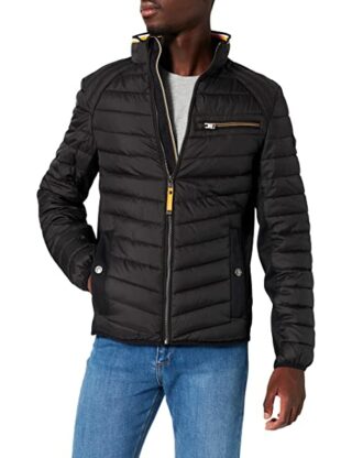 Tom Tailor Steppjacke Herren, Schwarz