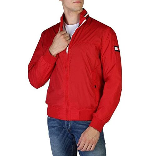 Tommy Hilfiger Bomberjacke Herren, Rot