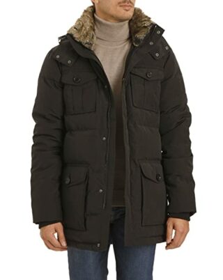 Tommy Hilfiger Doug Parka Herren, Schwarz