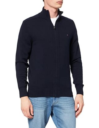 Tommy Hilfiger Pima Pullover Herren, Blau