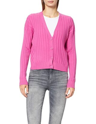 Tommy Jeans Cardigan Damen, Lila