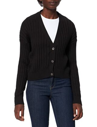 Tommy Jeans Cardigan Damen, Schwarz