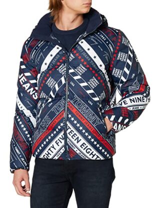 Tommy Jeans Daunenjacke Herren, Blau