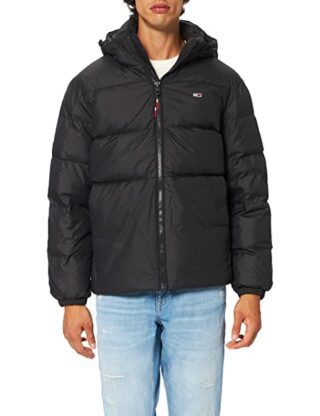 Tommy Jeans Daunenjacke Herren, Schwarz