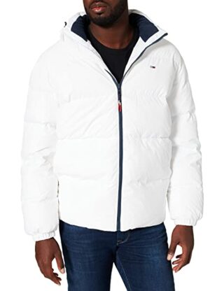 Tommy Jeans Daunenjacke Herren, Weiß