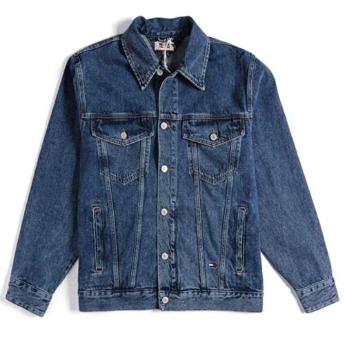 Tommy Jeans Jeansjacke Herren, Blau