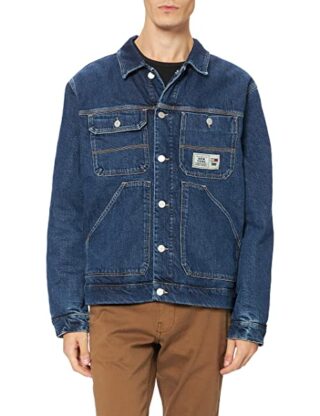 Tommy Jeans Jeansjacke Herren, Blau