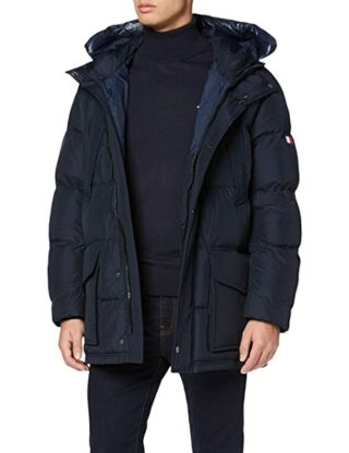 Tommy Jeans Parka Herren, Blau