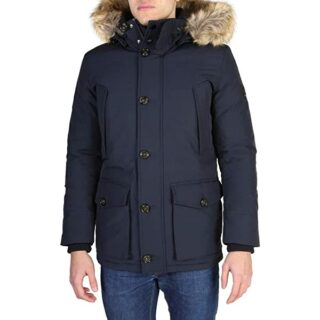 Tommy Jeans Parka Herren, Blau