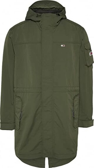 Tommy Jeans Parka Herren, Grün