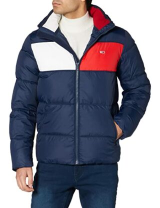 Tommy Jeans Steppjacke Herren, Blau