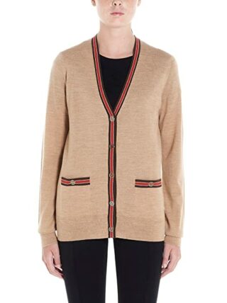 Tory Burch 57330254 Strickjacke Damen, Braun