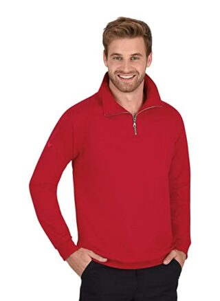 Trigema Pullover Herren, Rot