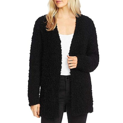 Vince Camuto Cardigan Damen, Schwarz