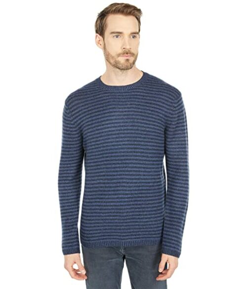 Vince Kaschmir Pullover Herren, Blau