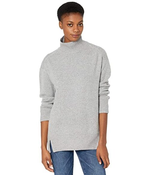 Vince Rollkragen Pullover Damen, Grün
