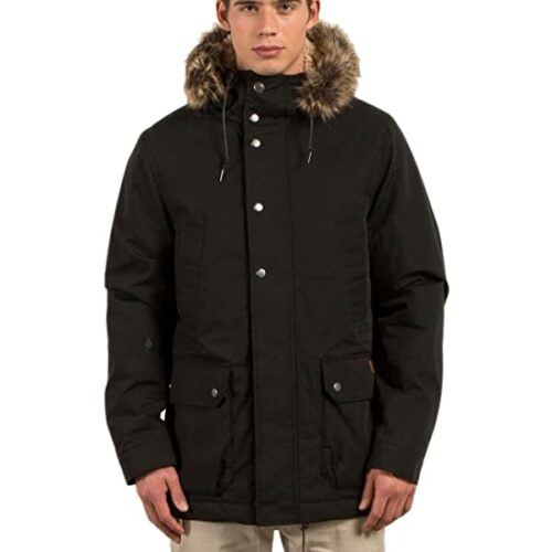 Volcom Lidward Parka Herren, Schwarz