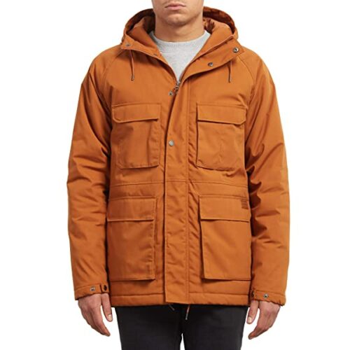 Volcom Renton Parka Herren, Rot