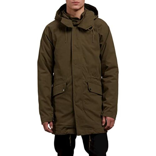 Volcom Stoner Heavy Daunenjacke Herren, Grün