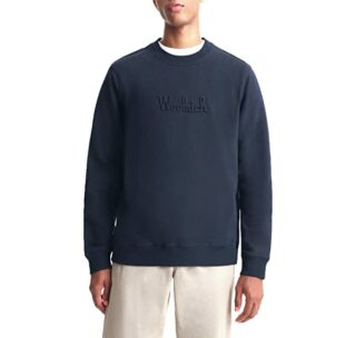 WOOLRICH Pullover Herren, Blau