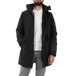 Woolrich WOCPS2884100 Parka Herren, Schwarz