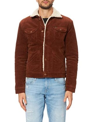 Wrangler Jeansjacke Herren, Braun