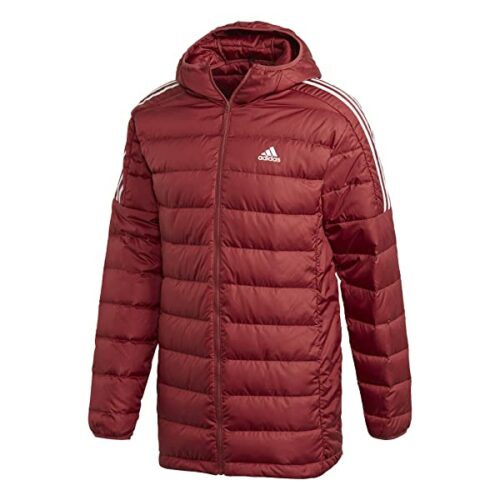 adidas Essentials Daunenjacke Herren, Rot