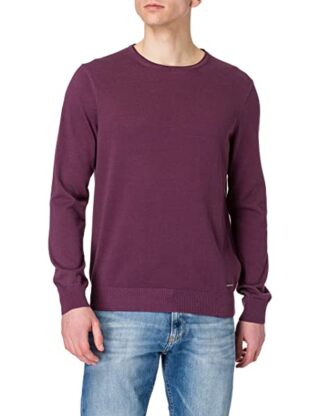 bugatti Pullover Herren, Rot