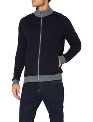 bugatti Strickjacke Herren, Blau