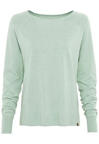 camel active 3095335K69 Pullover Damen, Grün